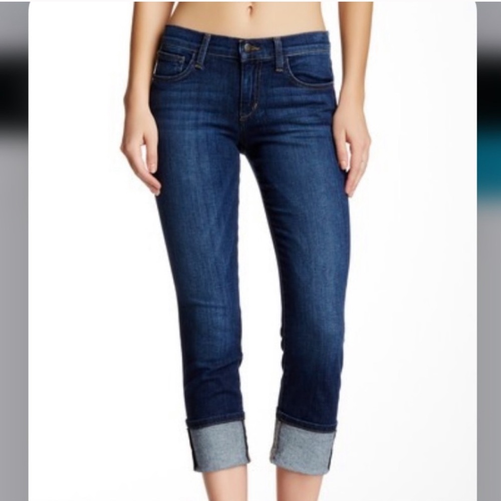 Joe’s Jeans Icon Mid-rise Crop and Cuffed Jeans